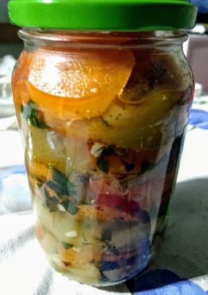 Una foto de Escabeche de berenjenas🍆