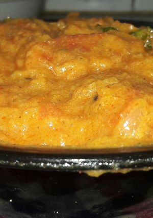 A picture of Achari besan.