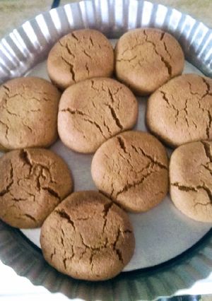 Una foto de Galletas de chocolate con naranja hechas con harina de maíz