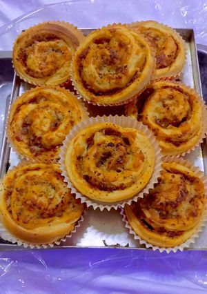 Foto resep Bread Bolognese Rolls