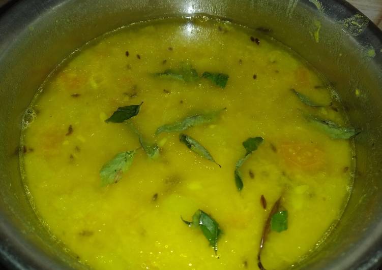 Recipe of Any-night-of-the-week Lauki Chana Dal