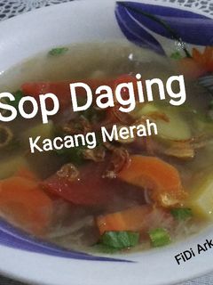Foto resep Sop Daging Kacang Merah