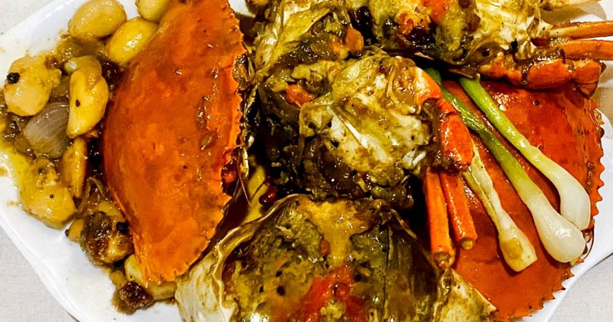 Resep Garlic caramelized crab 🦀 oleh Reni Apriliani Cookpad