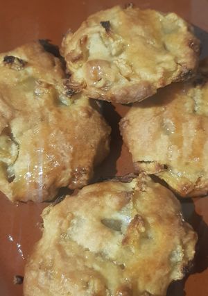 Una foto de Galletas de pera veganas
