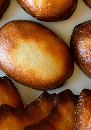 A picture of Crispy Chewy Shanghai Butter Rice Cake 🧈💛 | Easy Home Cafe Recipe.