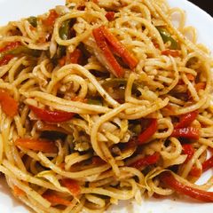 A picture of Veggie Spaghetti.