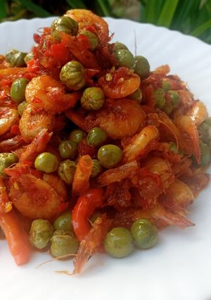 Foto resep Balado Udang Leunca