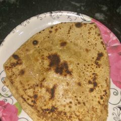 Triangle paratha A picture of Triangle paratha.