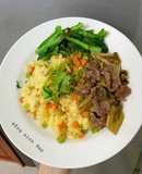 Cơm chiên dưa bò