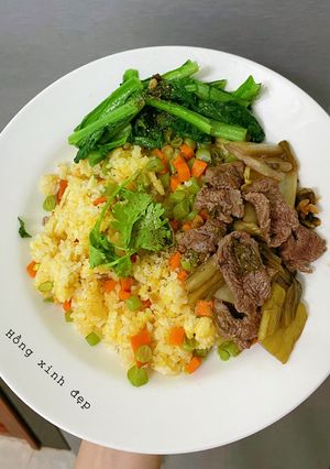 Hình của món Cơm chiên dưa bò.