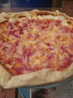 Una foto de Pizza
