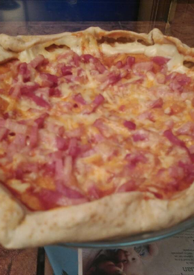 Una foto de Pizza