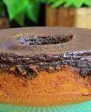 Bolo de Cenoura invertido