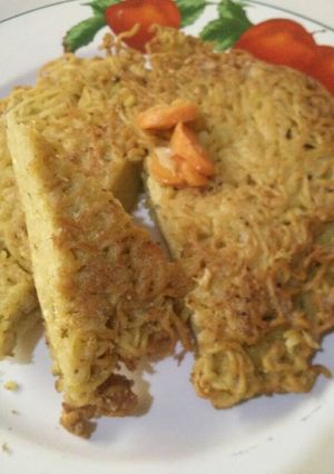 Foto resep Omelet Mie Sedap