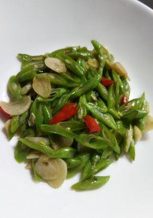 Foto resep Tumis Buncis Lada Putih