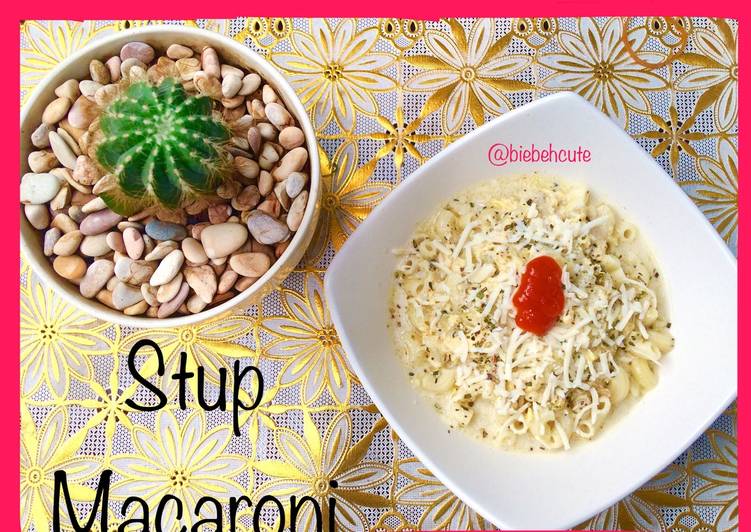 Langkah Mudah untuk Membuat Stup Macaroni #PR_Pasta yang Lezat Sekali