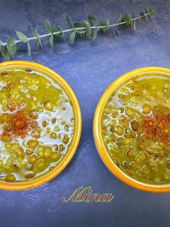 عکسی از دستور عدسی همراه بلغور جو