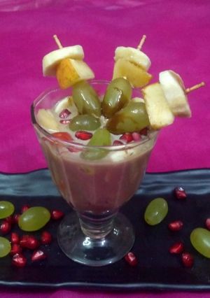 A picture of Choco custard.