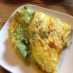 A picture of Avocado Omelette.