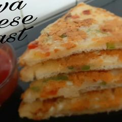 A picture of Rava chesse toast.