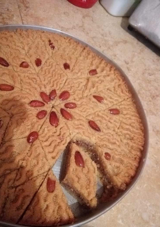 صورة لوصفة مقروط البقلاوة 😋😍 عائلتي تموت عليه يجي معسل ومرمل الله الله
