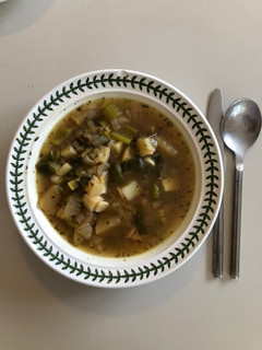 A picture of Use-up Apple & Mixed Vegetable Soup.