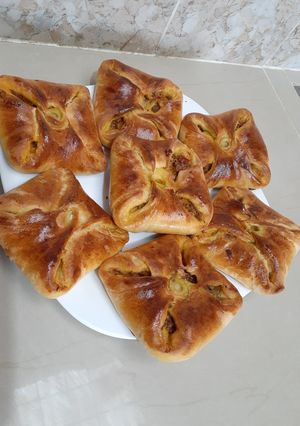 صورة لوصفة مسمن معمر في الفرن