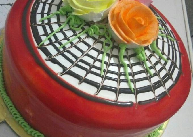 Recipe of Ultimate Fruit cake with oven base