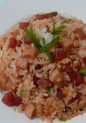 Hình của món Cơm chiên thập cẩm.