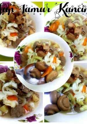Foto resep Sup Jamur Kancing