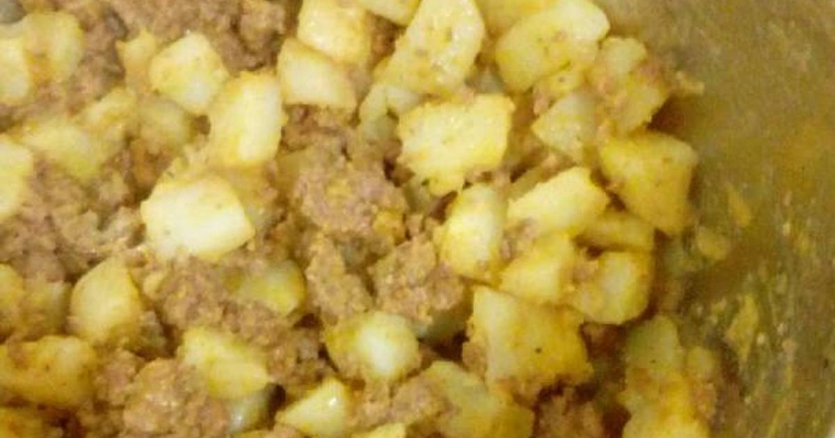 Picadillo de Papa Receta de Monii Oviedo- Cookpad