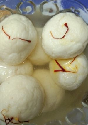 A picture of Bengali Rasgullah #masterclass #TeamsTrees.