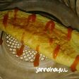 Omelete keju (bahan seadanya dan simpel)