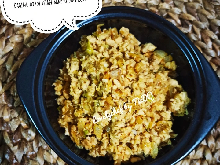 Langkah Mudah untuk Membuat Resep Daging Ayam Isian Bakpao Dan Roti yang Bikin Ngiler Anti Ribet, Lezat