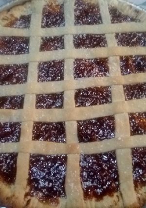 Una foto de Pastafrola de dulce de leche😋😋