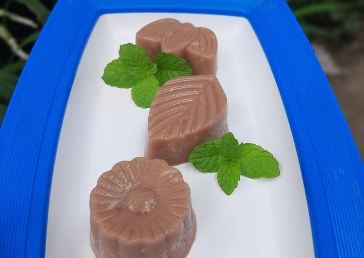 Resep Puding coklat snack Mpasi yang Bisa Manjain Lidah
