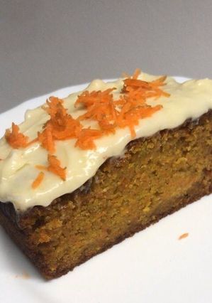 Una foto de Tarta de zanahoria (sin levadura)
