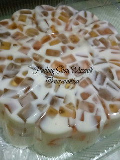 Foto resep Puding Susu Mozaik