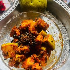 A picture of Nashpati pickle.
