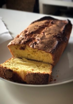 Foto principal de Bizcocho de yogur y manzana (Thermomix)