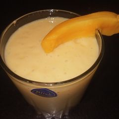 A picture of Mango milk shake.
