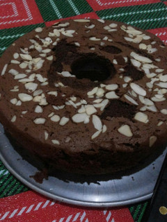 Foto resep Triple chocolate chiffon cake