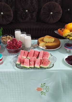عکسی از دستور یلدا ۹۹