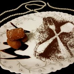 A picture of Caramel mava cham cham.