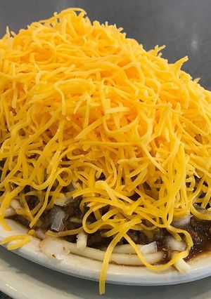 A picture of Cincinnati Chili.