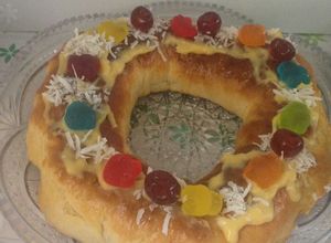 Una foto de Rosca de Reyes!!