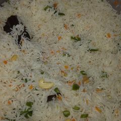 A picture of Fried rice(mix vegetable).