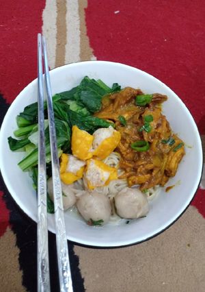 Foto resep Mie Ayam Praktis