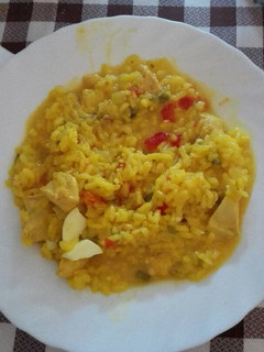Una foto de Arroz con pollo