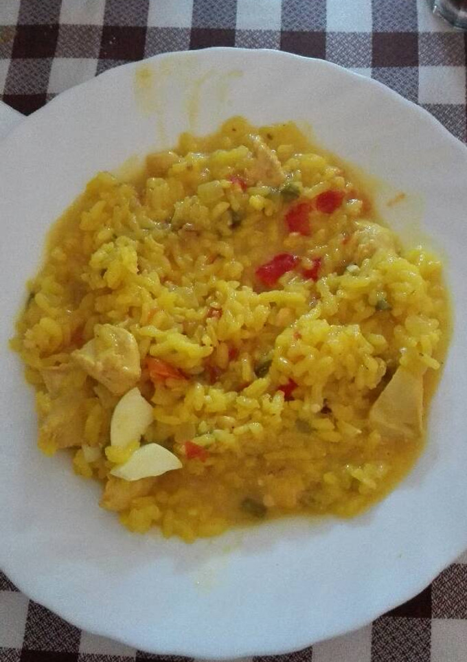 Una foto de Arroz con pollo